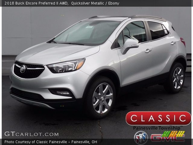 2018 Buick Encore Preferred II AWD in Quicksilver Metallic