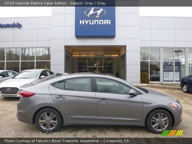 2018 Hyundai Elantra Value Edition in Galactic Gray