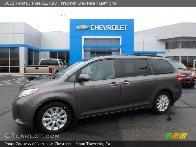 2011 Toyota Sienna XLE AWD in Predawn Gray Mica
