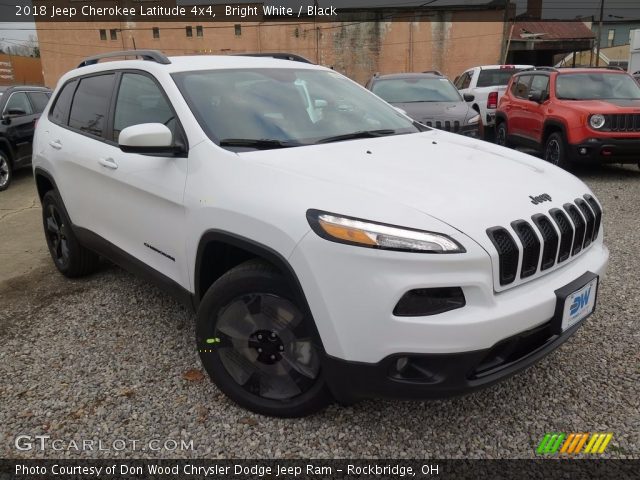2018 Jeep Cherokee Latitude 4x4 in Bright White