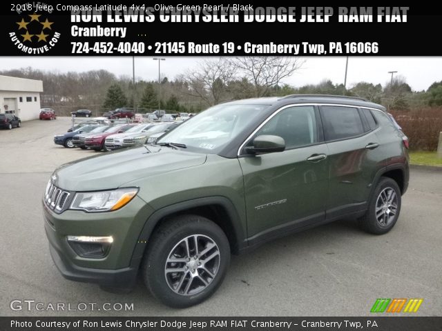 2018 Jeep Compass Latitude 4x4 in Olive Green Pearl