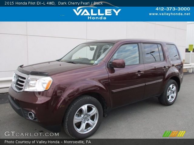 2015 Honda Pilot EX-L 4WD in Dark Cherry Pearl