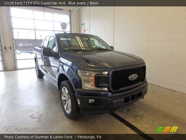 2018 Ford F150 STX SuperCab 4x4 in Blue Jeans