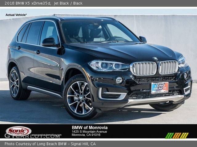 2018 BMW X5 xDrive35d in Jet Black