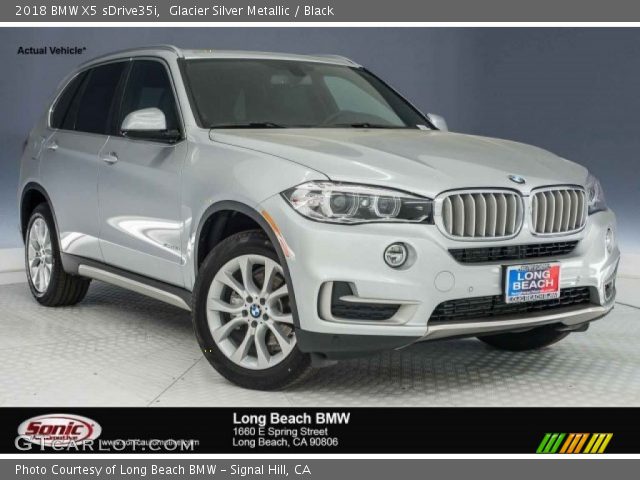 2018 BMW X5 sDrive35i in Glacier Silver Metallic