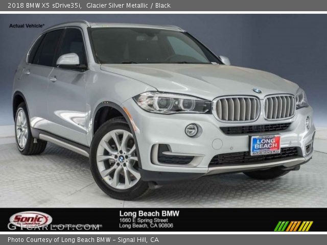 2018 BMW X5 sDrive35i in Glacier Silver Metallic