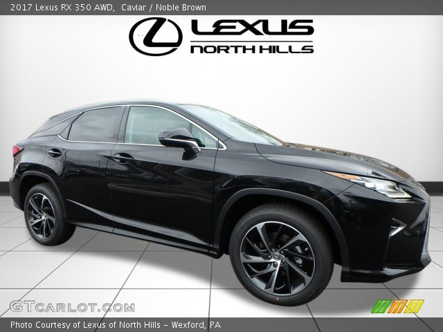2017 Lexus RX 350 AWD in Caviar