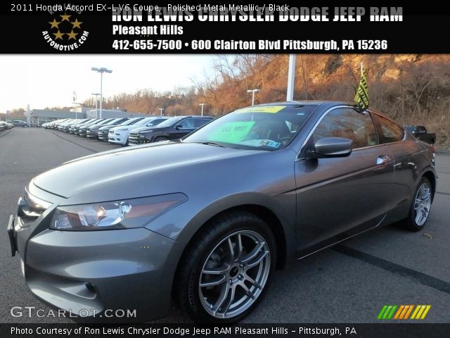 2011 Honda Accord EX-L V6 Coupe in Polished Metal Metallic