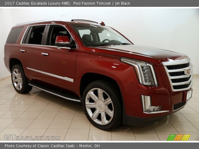 2017 Cadillac Escalade Luxury 4WD in Red Passion Tintcoat
