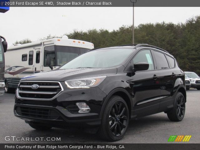 2018 Ford Escape SE 4WD in Shadow Black