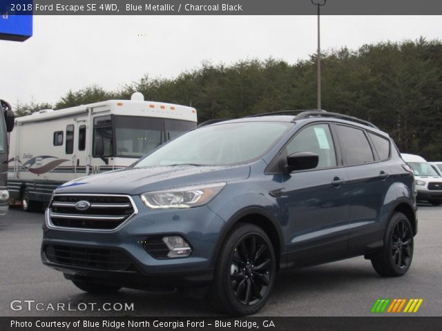 2018 Ford Escape SE 4WD in Blue Metallic