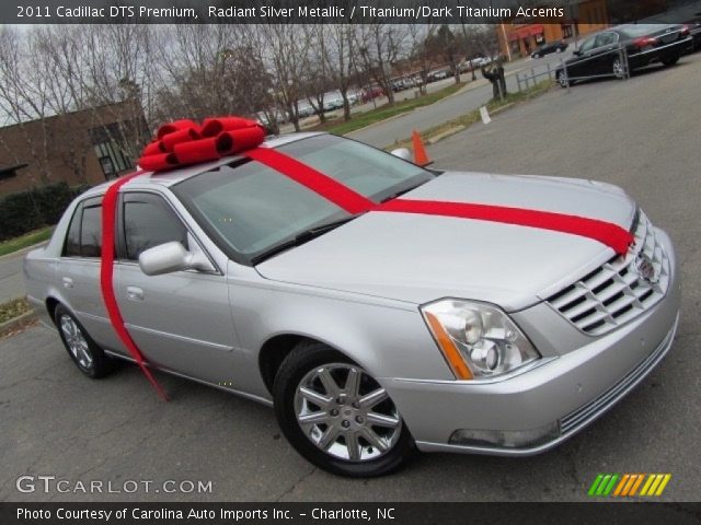 2011 Cadillac DTS Premium in Radiant Silver Metallic