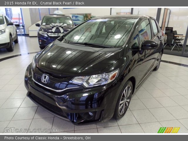 2015 Honda Fit EX in Crystal Black Pearl