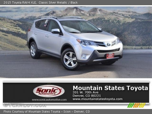 2015 Toyota RAV4 XLE in Classic Silver Metallic