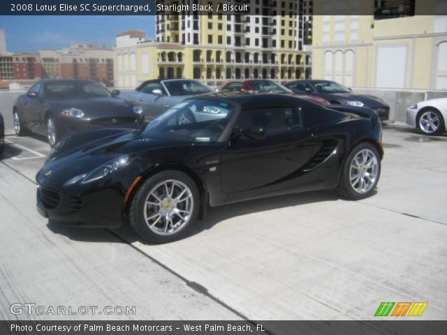 2008 Lotus Elise SC Supercharged in Starlight Black