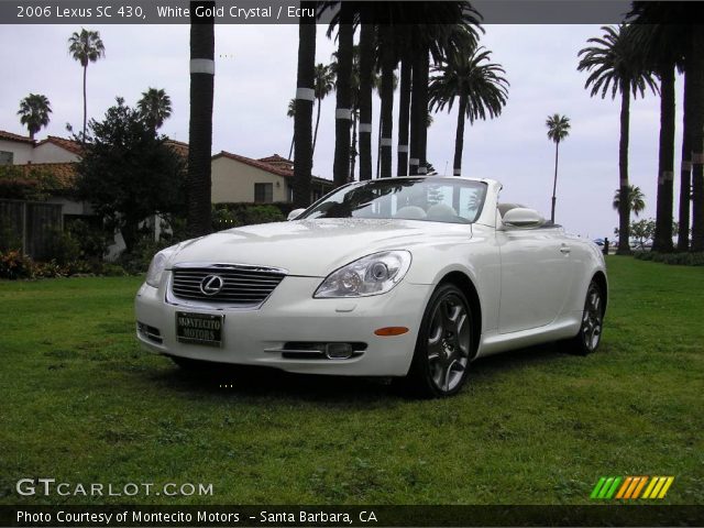 2006 Lexus SC 430 in White Gold Crystal
