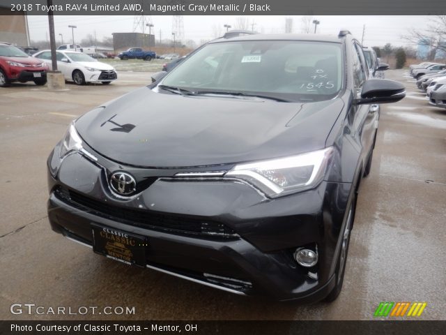 2018 Toyota RAV4 Limited AWD in Magnetic Gray Metallic