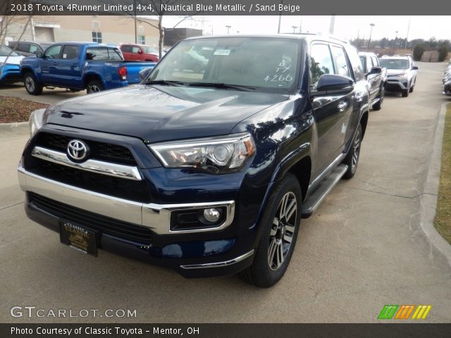 2018 Toyota 4Runner Limited 4x4 in Nautical Blue Metallic