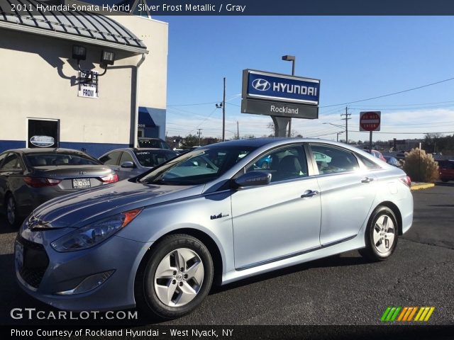 2011 Hyundai Sonata Hybrid in Silver Frost Metallic