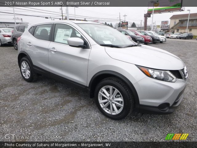 2017 Nissan Rogue Sport S AWD in Brilliant Silver