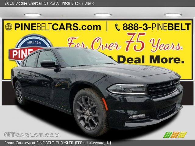 2018 Dodge Charger GT AWD in Pitch Black