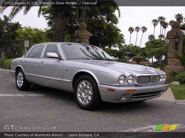 2001 Jaguar XJ XJ8 in Platinum Silver Metallic