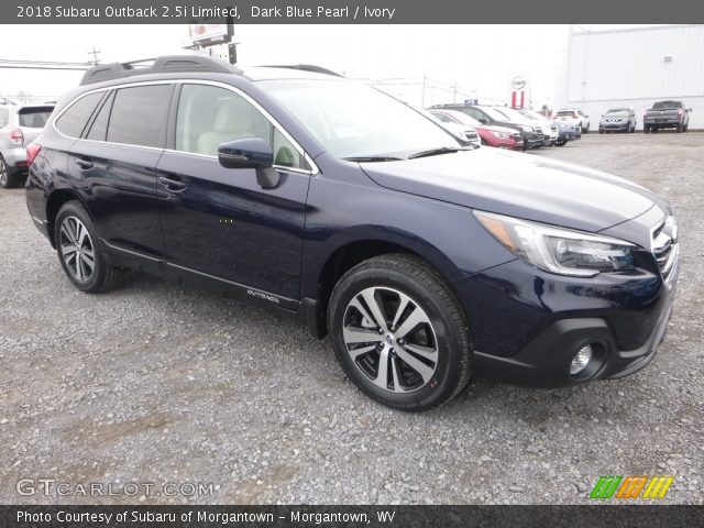 2018 Subaru Outback 2.5i Limited in Dark Blue Pearl
