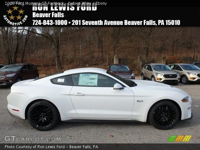 2018 Ford Mustang GT Fastback in Oxford White