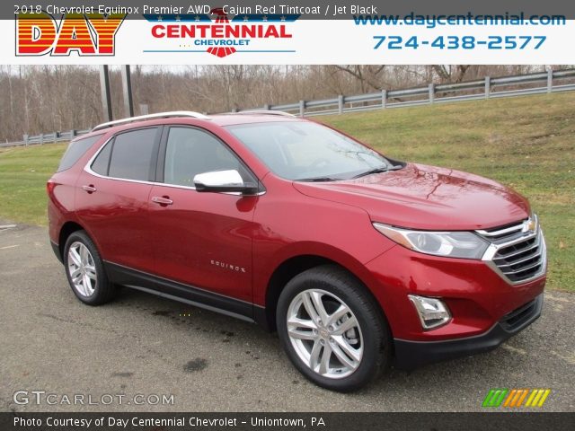 2018 Chevrolet Equinox Premier AWD in Cajun Red Tintcoat