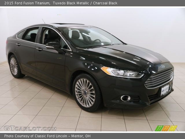 2015 Ford Fusion Titanium in Tuxedo Black Metallic