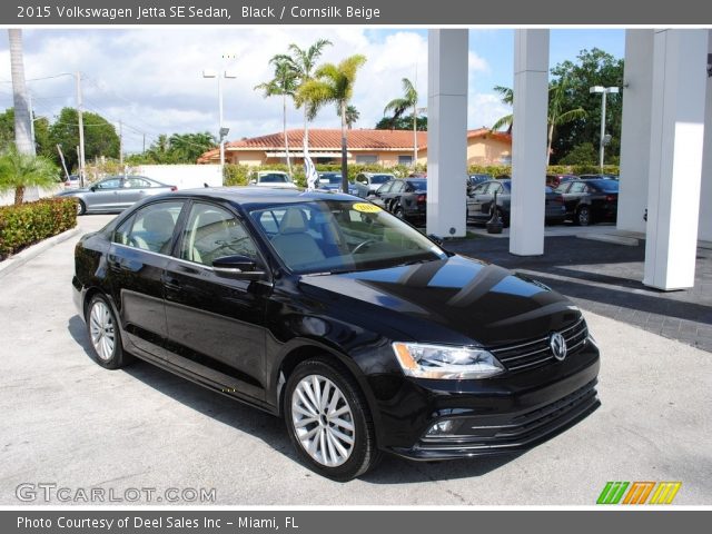 2015 Volkswagen Jetta SE Sedan in Black