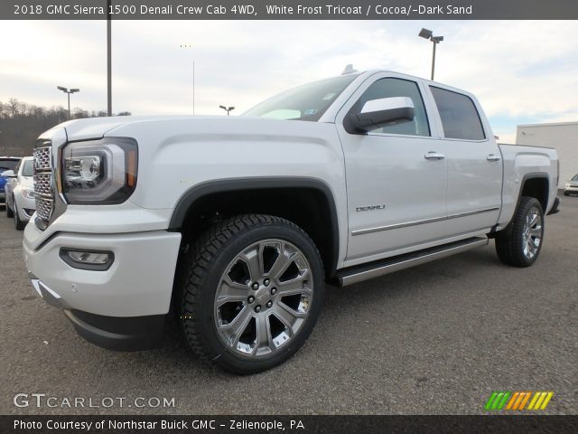 2018 GMC Sierra 1500 Denali Crew Cab 4WD in White Frost Tricoat