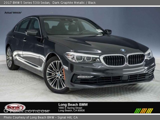 2017 BMW 5 Series 530i Sedan in Dark Graphite Metallic