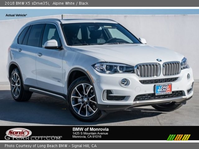 2018 BMW X5 sDrive35i in Alpine White