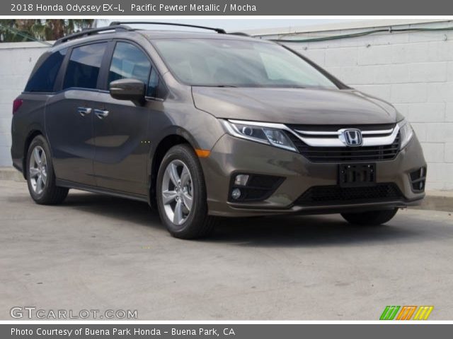 2018 Honda Odyssey EX-L in Pacific Pewter Metallic