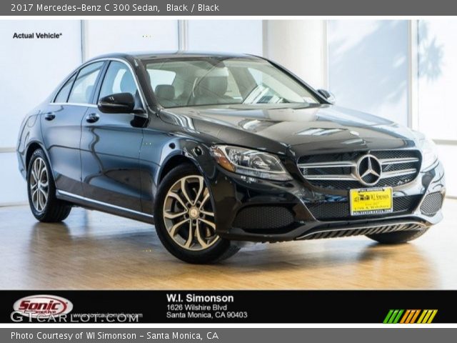 2017 Mercedes-Benz C 300 Sedan in Black