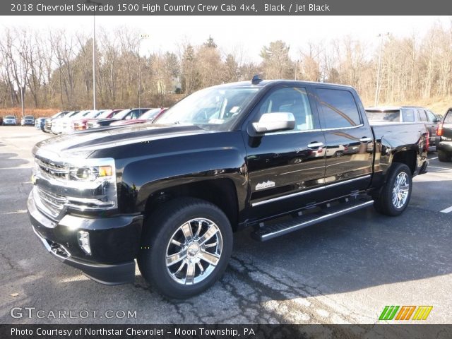 2018 Chevrolet Silverado 1500 High Country Crew Cab 4x4 in Black