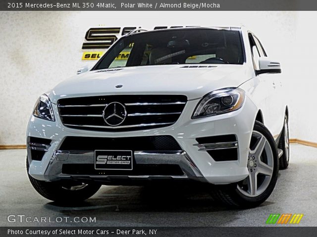 2015 Mercedes-Benz ML 350 4Matic in Polar White