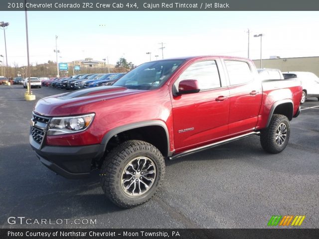 2018 Chevrolet Colorado ZR2 Crew Cab 4x4 in Cajun Red Tintcoat