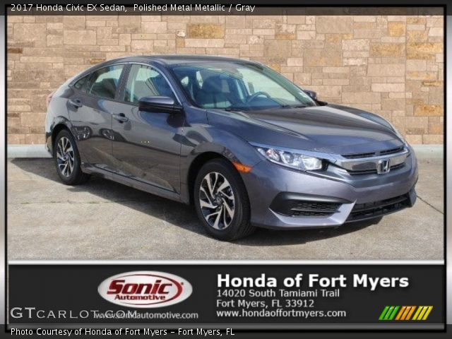 2017 Honda Civic EX Sedan in Polished Metal Metallic
