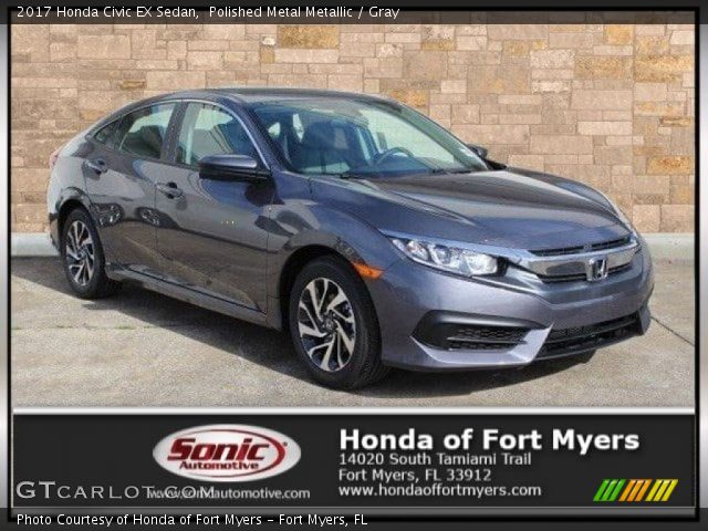 2017 Honda Civic EX Sedan in Polished Metal Metallic