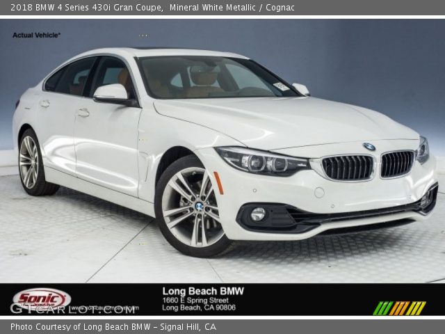 2018 BMW 4 Series 430i Gran Coupe in Mineral White Metallic