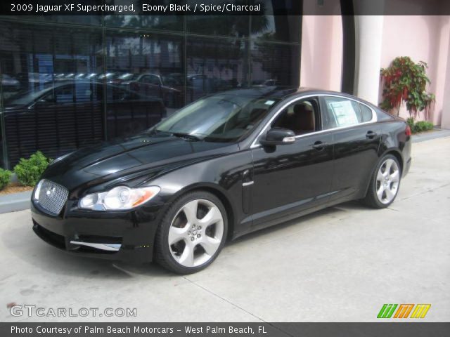 2009 Jaguar XF Supercharged in Ebony Black