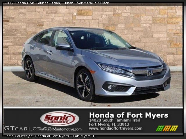 2017 Honda Civic Touring Sedan in Lunar Silver Metallic