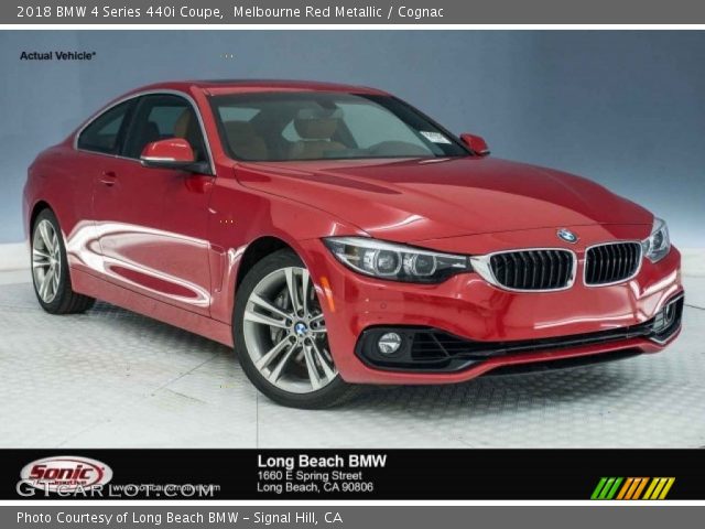 2018 BMW 4 Series 440i Coupe in Melbourne Red Metallic