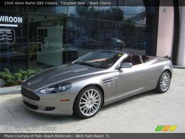 2006 Aston Martin DB9 Volante in Tungsten Silver