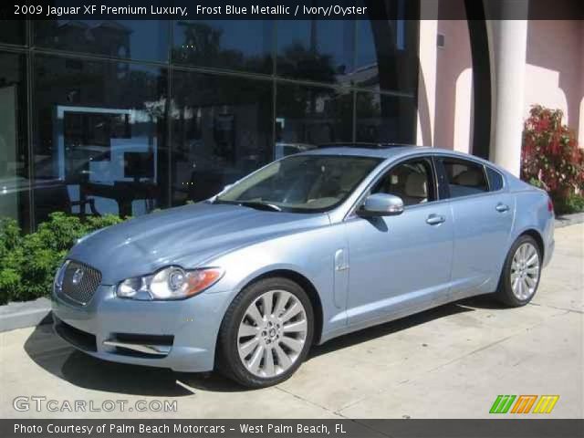 2009 Jaguar XF Premium Luxury in Frost Blue Metallic