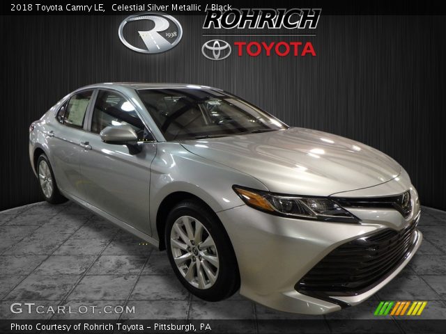 2018 Toyota Camry LE in Celestial Silver Metallic