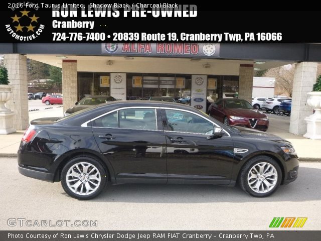 2016 Ford Taurus Limited in Shadow Black