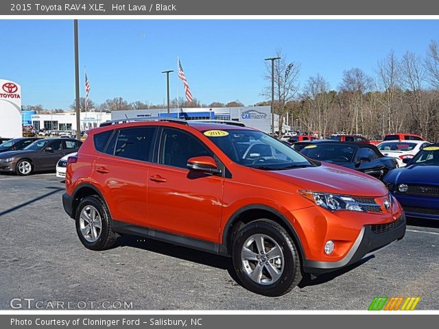 2015 Toyota RAV4 XLE in Hot Lava
